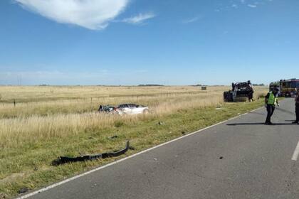 Accidente fatal en Laprida