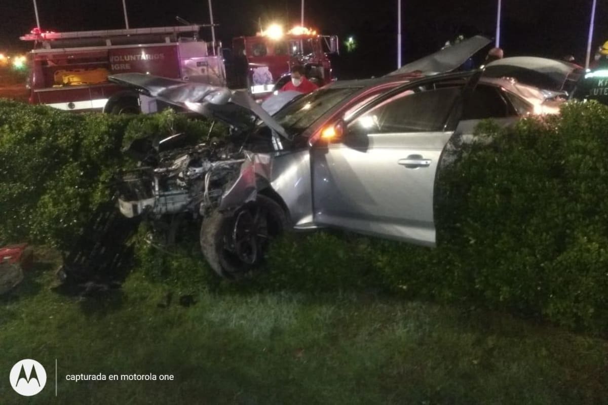 Accidente fatal en Tigre