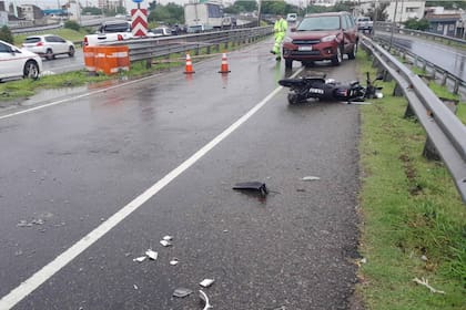 Accidente fatal en el Acceso Oeste