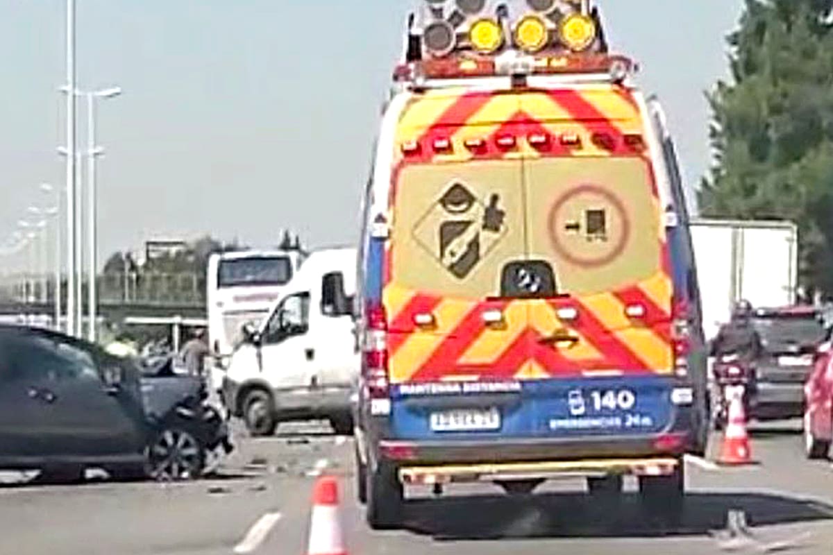Accidente fatal en el Acceso Oeste