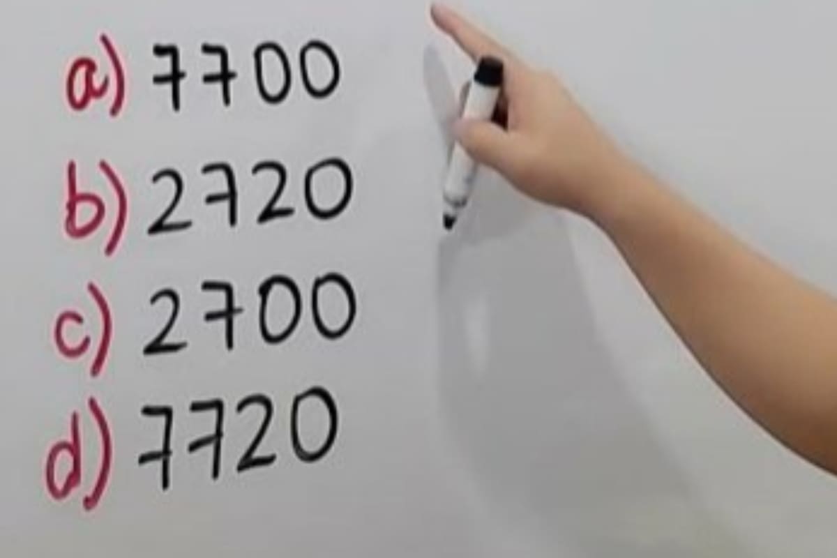 Acertijo viral: ¿Podés decir la opción correcta?