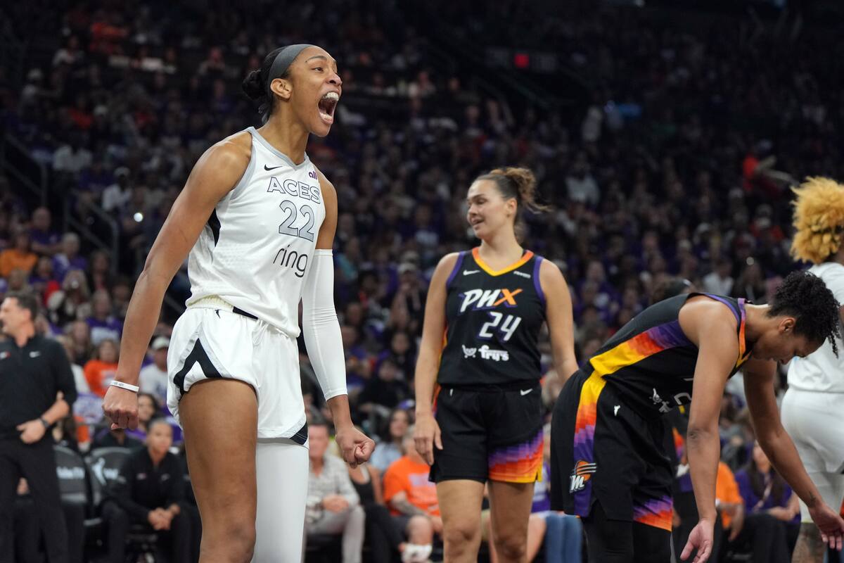Aces ganan su 3° título de la WNBA en 4 temporadas, con triunfo 97-86 ante Mercury