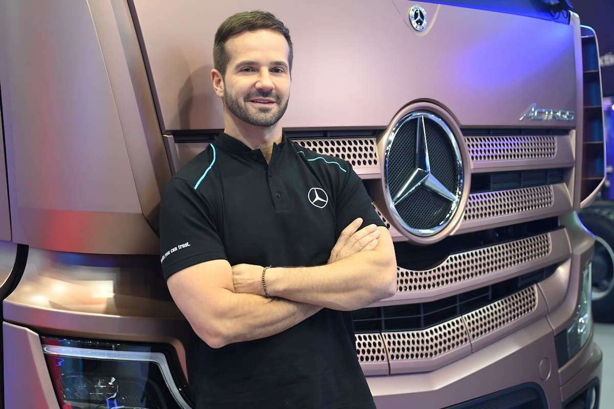 Achim Puchert es el CEO global de Mercedes Benz Camiones y Buses