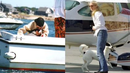 Acompañándolos en bote o en avión, Friday era el tercer miembro de la familia