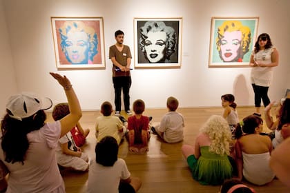 Actividades infantiles en el MALBA