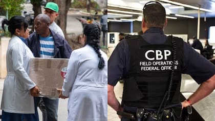 Activistas de Nuestra América Convoy denunciaron que la CBP los detuvo e incautó sus cosas en el MIA