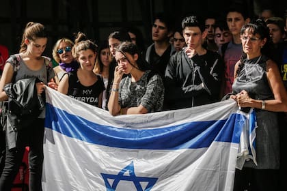 El acto de 2017, a 25 años del atentado a la Embajada de Israel