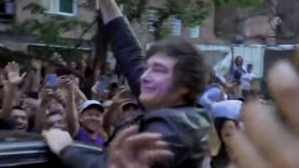 Acto de campaña de Javier Milei en Córdoba