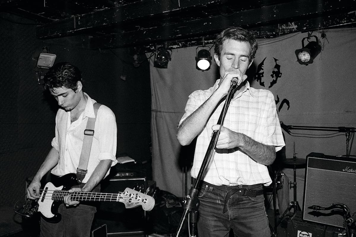 Acto de fe: Tomás Nochteff y Pedro Amodio, dos partes del trío Dios, en vivo, en los 90.