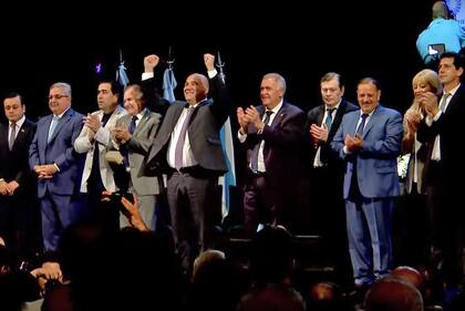 Acto de reasunción de Juan Manzur como gobernador de Tucumán