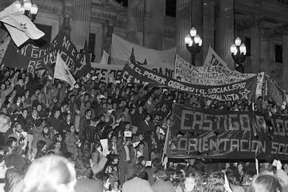 Acto en el Congreso por las víctimas de la masacre de Trelew