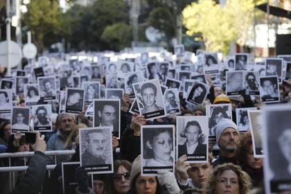 Acto por el aniversario número 29 del atentado a la AMIA