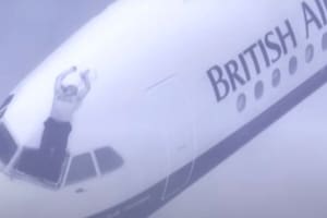 Actores hicieron una recreación de lo ocurrido en la serie documental ''Mayday"