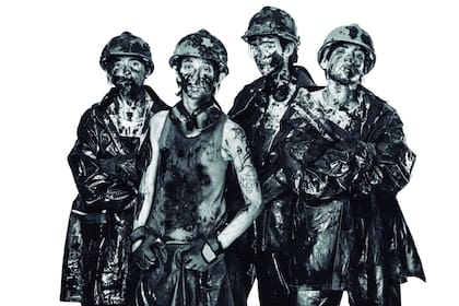 De la lava al petróleo, imagen que hicieron para afiche