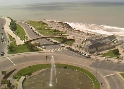 Actual Plazoleta de las Américas en Mar del Plata