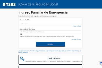 Actualizar los datos en el aplicativo exclusivo en la página oficial de la Anses es importante para garantizar la correcta acreditación del IFE de $10.000