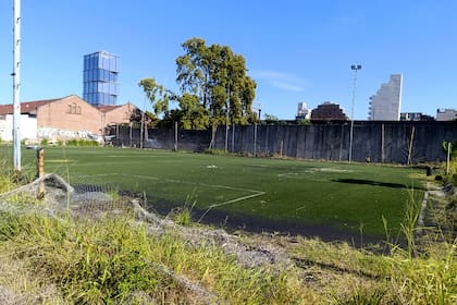 Actualmente es un baldío ferroviario