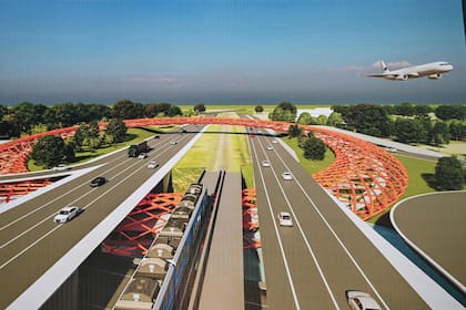 Actualmente se lleva a cabo la construcción del Anillo La Pampa