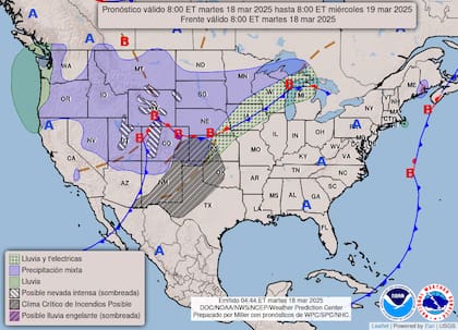 Acumulaciones significativas de nieve dificultan la movilidad en el norte y centro de Estados Unidos