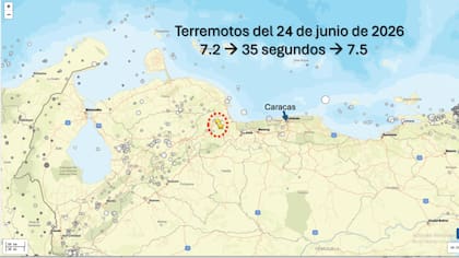 Acumulado histórico de sismos en Venezuela desde 1906