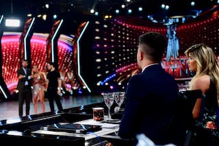 ShowMatch: Mica Viciconte monopolizó la pista y se volvió a pelear con Fernández