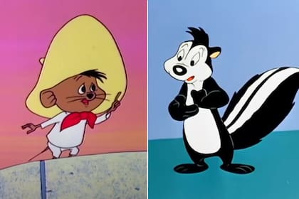 Acusan a las caricaturas de Speedy Gonzales y Pepe Le Pew de promover el acoso y el racismo