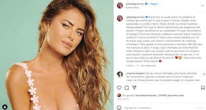 Adabel Guerrero habló del proyecto que tenía con Silvina Luna