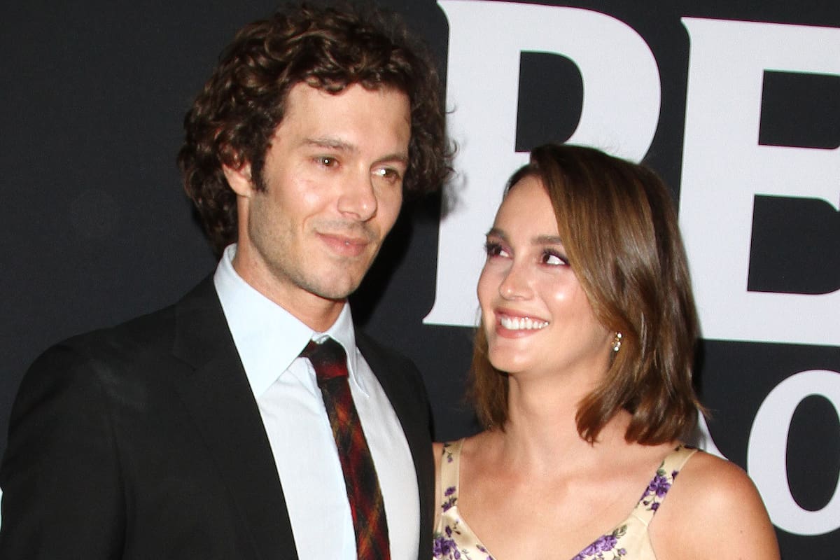 Adam Brody junto a su esposa, Leighton Meester, con quien logran sortear las luces y los desafíos de Hollywood