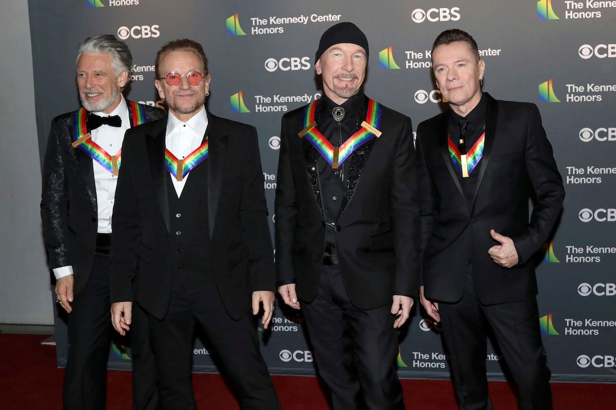 Adam Clayton, Bono, The Edge y Larry Mullen Jr.: U2 sorprendió en México