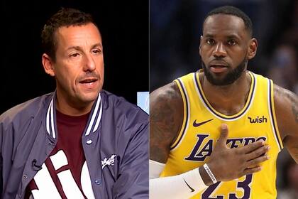 Adam Sandler y Lebron James harán una película juntos.