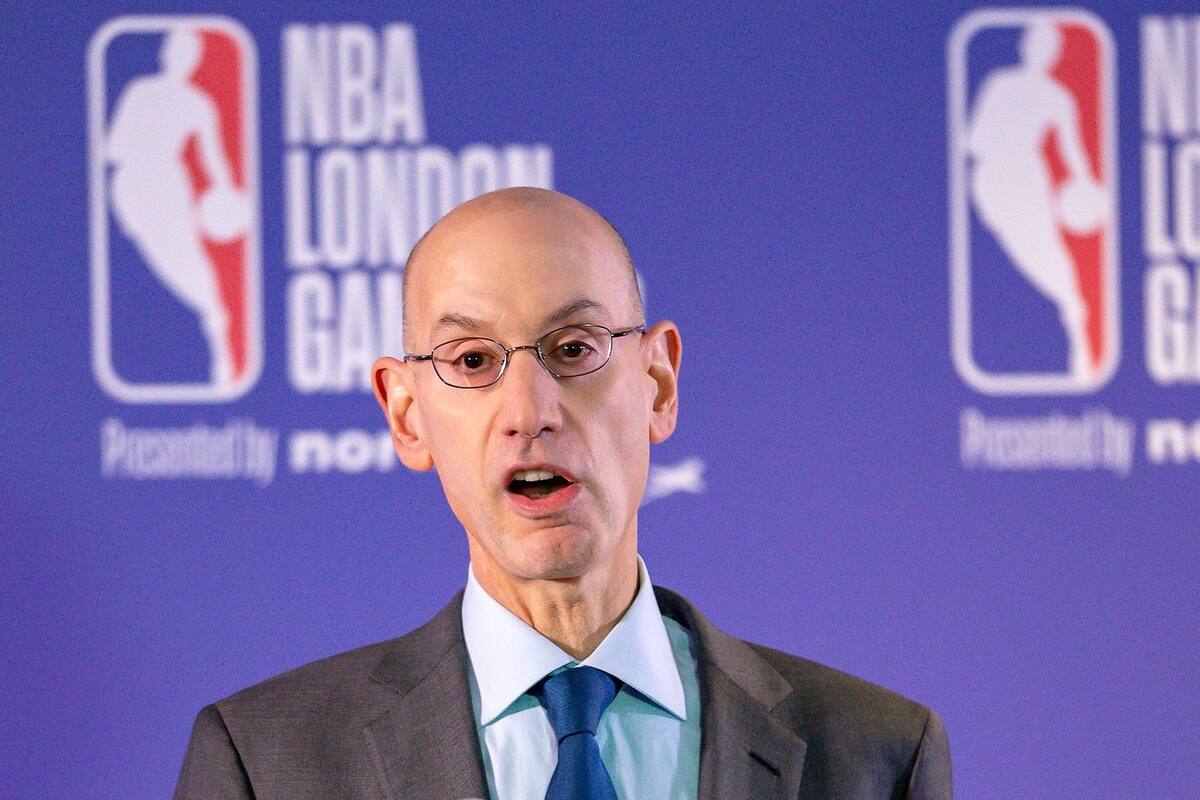 Adam Silver, comisionado de la NBA