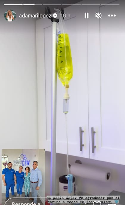 Adamari López sigueun tratamiento multivitamínico para elevar sus defensas, luego de un delicado trance de salud