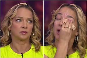 Adamari López tuvo un desacuerdo con una compañera y se desmaquilló en vivo: “Présteme, que me lo quito”