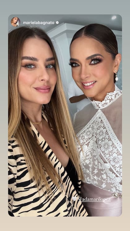 Adamari López y Mariela Bagnato