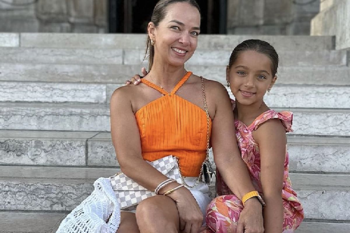 Adamari López y su hija Alaïa están de vacaciones en Europa