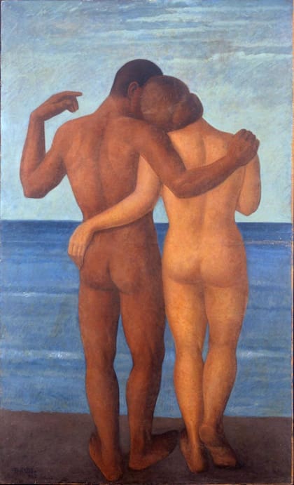 "Adán y Eva", de Pippo Rizzo, 1932