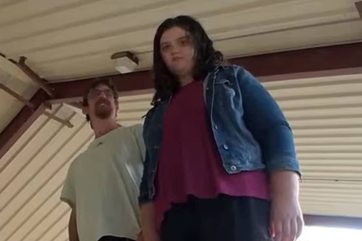 Addisyon tien tan solo 11 años y mide 1,82 metros a causa de una afección extraña llamada síndrome de Weaver-Smith