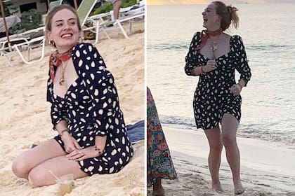 La cantante fue capturada por los paparazzi en un día de playa: nueva figura, prácticamente irreconocible tras su pérdida de peso