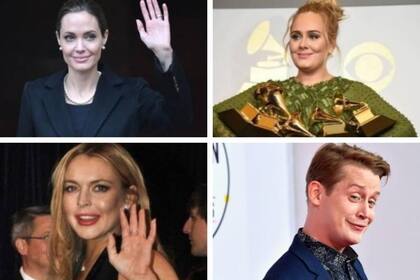 Adele, Angelina Jolie y Christina Aguilera forman parte de la lista.