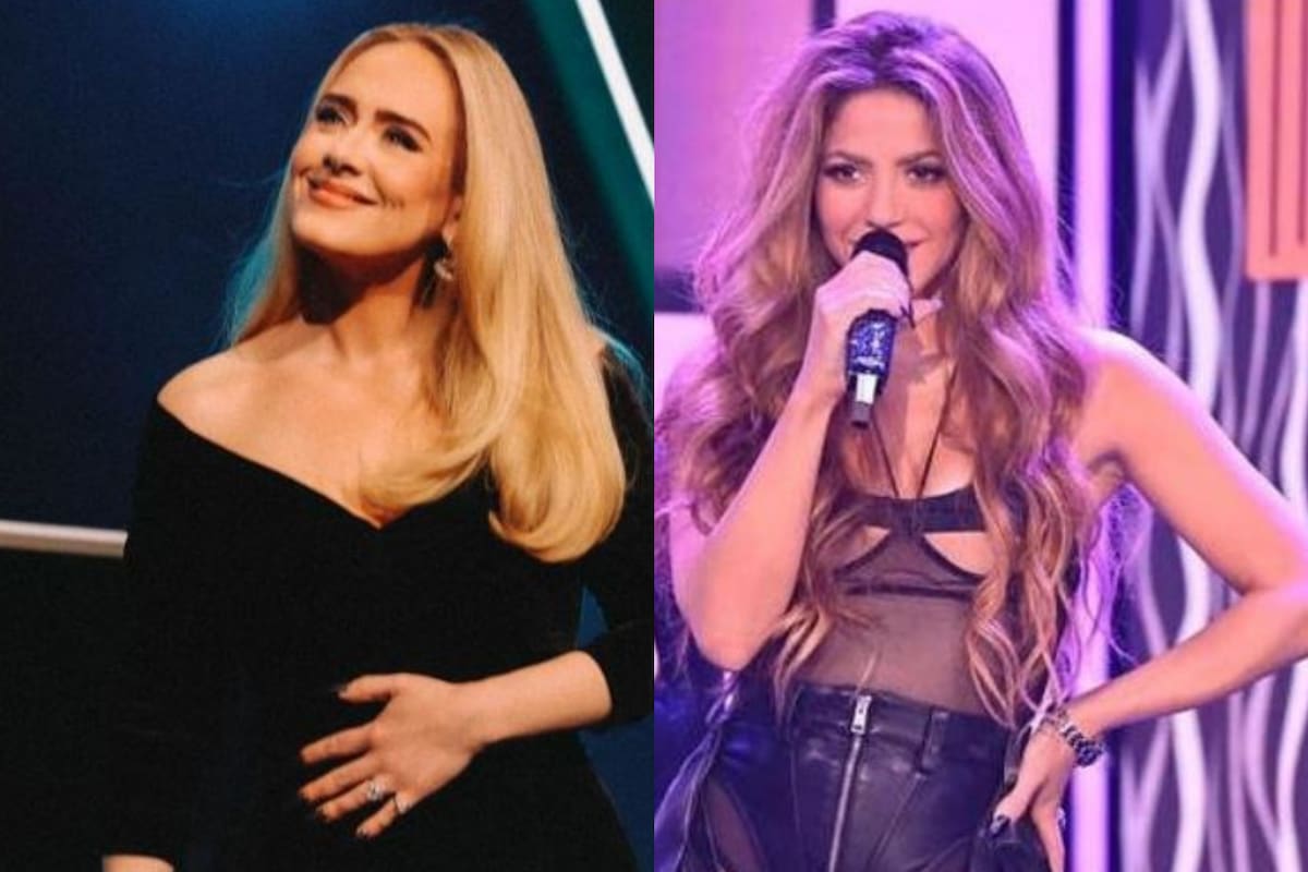 Adele expresó su apoyo hacia Shakira con un comentario en pleno concierto