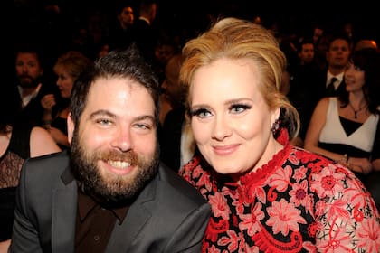 Adele junto a Simone Konecki en 2013, cuando todavía eran un matrimonio