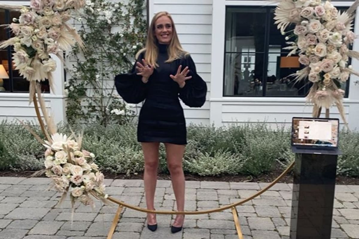 Adele mostró en su cuenta de Instagram su gran cambio de imagen