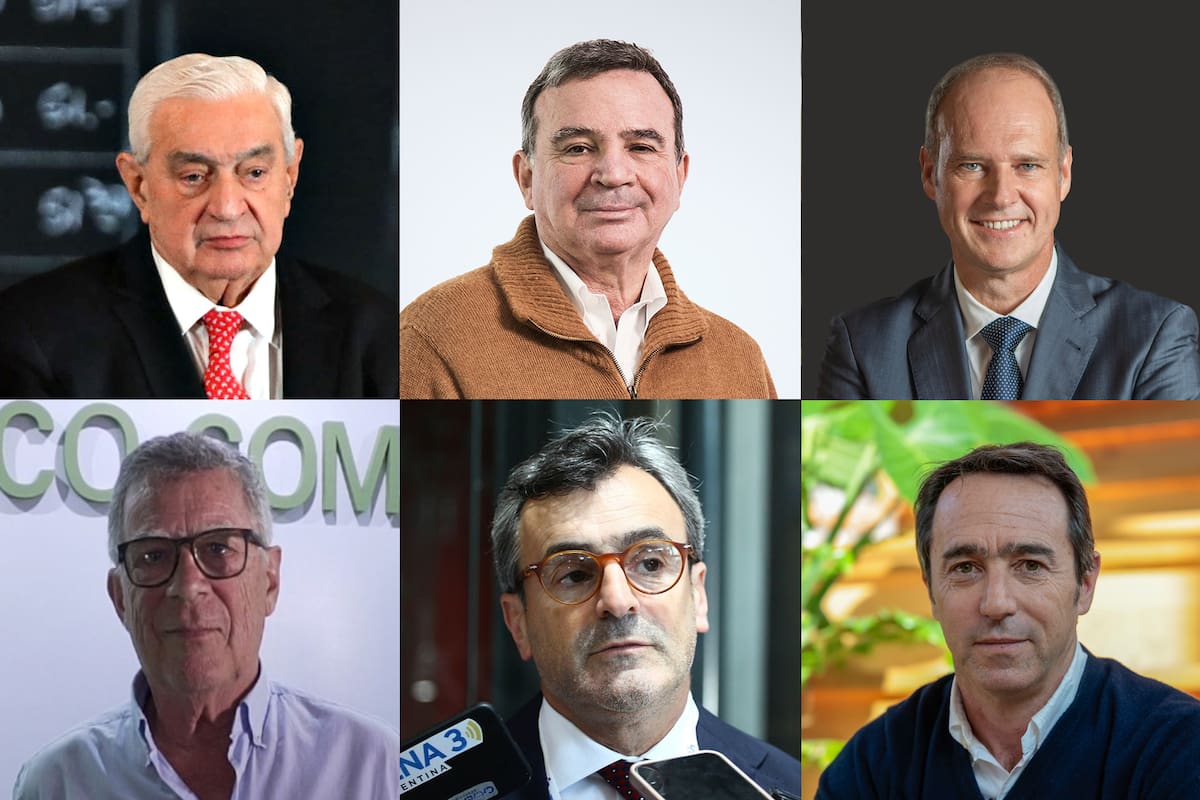Adelmo Gabbi, Javier Madanes Quintanilla, Javier Bolzico, Guillermo Cerviño,Martín Rappallini, Marcos Galperín.