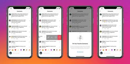 Además de bloquear un comentario, Instagram también permitirá destacar las publicaciones que promuevan un intercambio positivo en las conversaciones online