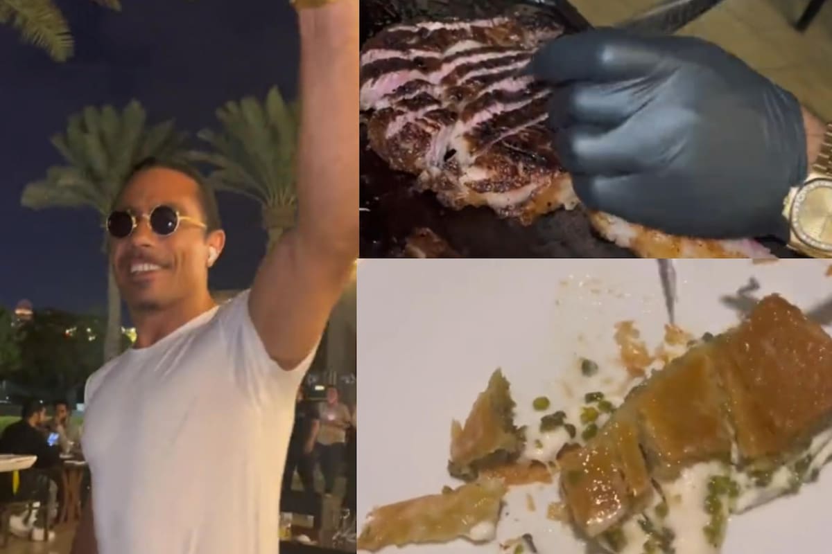 Además de la actitud del famoso cocinero, un grupo de comensales criticaron la calidad de los alimentos del restaurante