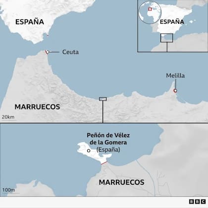 Además de las ciudades autónomas de Ceuta y Melilla, España cuenta con varias plazas de soberanía en el norte de África