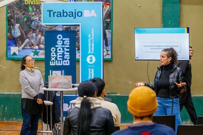 Además de las entrevistas laborales, se realizaron talleres y capacitaciones