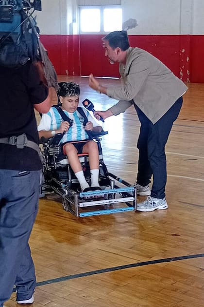 Además de prepararse para el Mundial, Lorenzo sueña con estudiar Arquitectura y, algún día, jugar al powerchair en Inglaterra