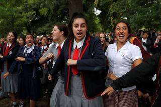 Masacre en Nueva Zelanda: el "haka", el emotivo homenaje a las víctimas