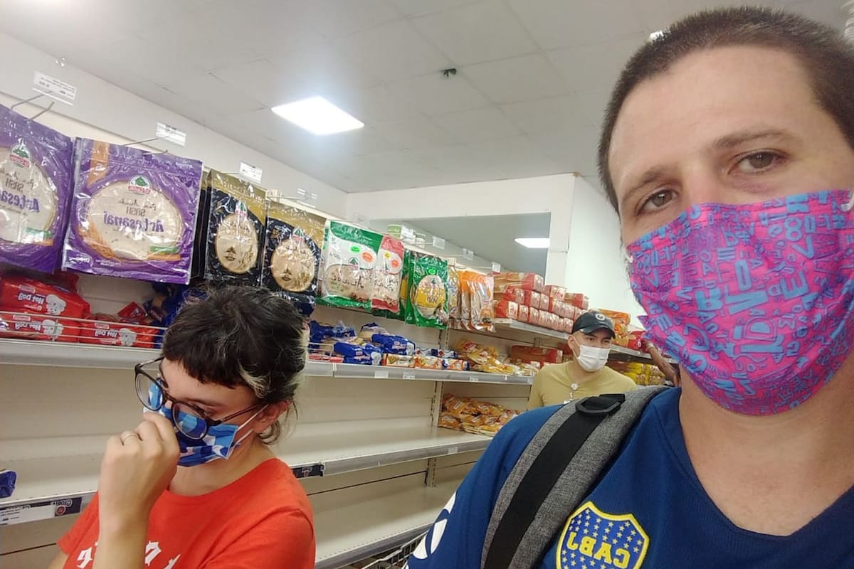 Además del coronavirus, la pareja teme por el dengue y la malaria